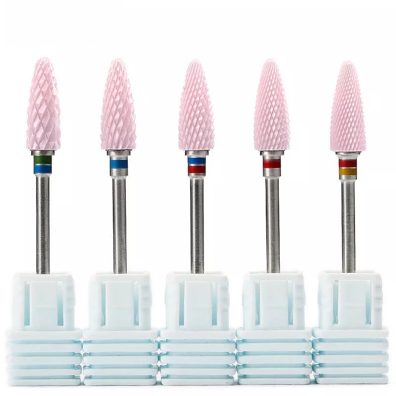 Nail Drill Machine - ใบเลื่อยเซรามิกสีชมพูสำหรับทำเล็บหัวเจียรเล็บไฟฟ้าเจลลบอุปกรณ์เครื่องมือ
