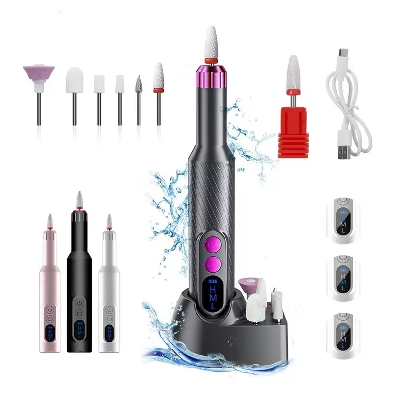 เครื่องตะไบเล็บไฟฟ้าแบบพกพา รา - Nail Drill Machine บทวิจารณ์และราคา