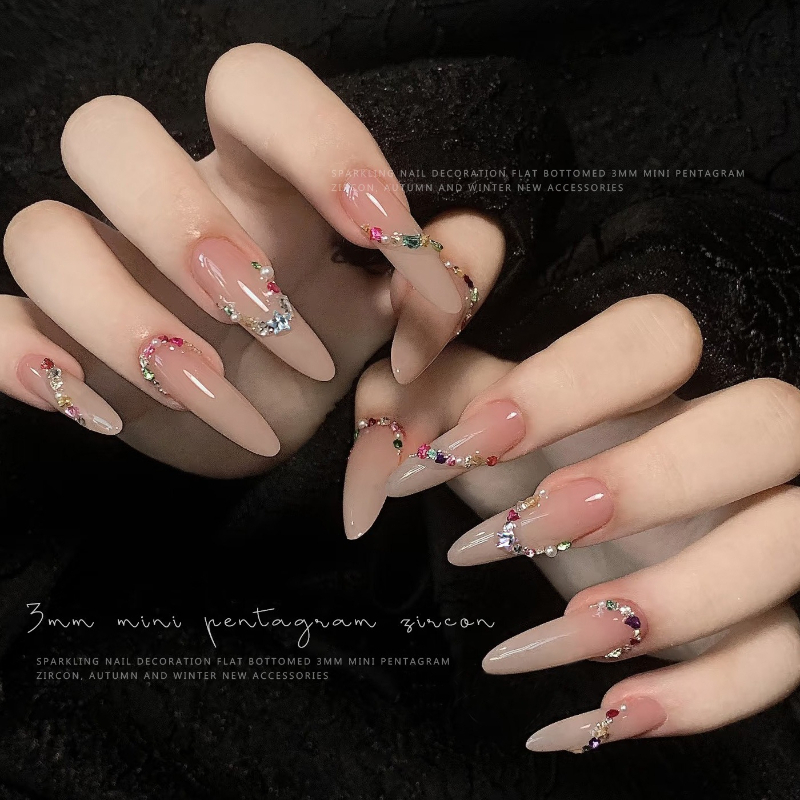 จี้ตกแต่งเล็บรูปดาวห้าแฉกขนาดเ - Nail Art Valentines Day บทวิจารณ์และราคา