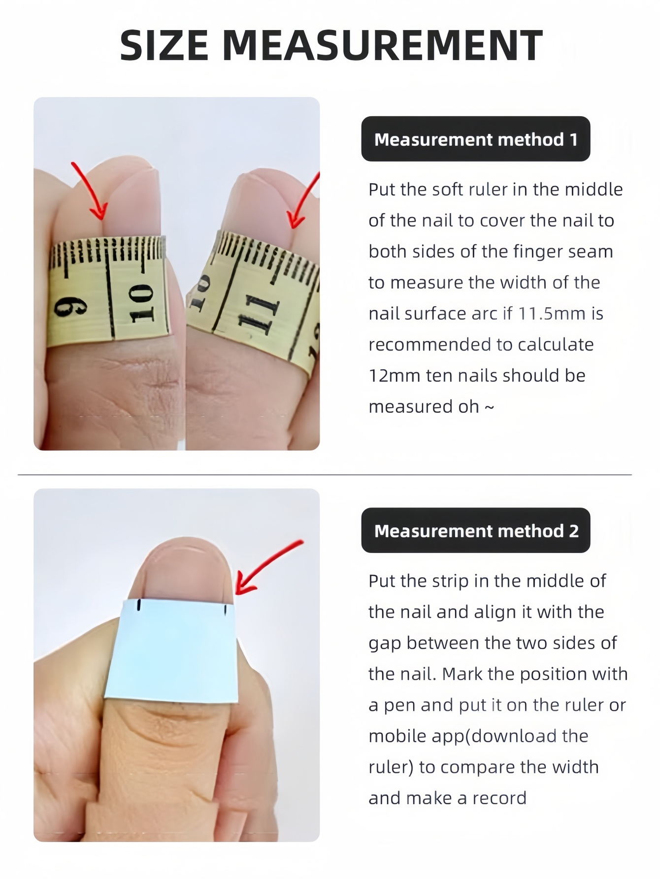 เล็บปลอมทรงสี่เหลี่ยมคางหมู 10 - Nail Art Press On บทวิจารณ์และราคา