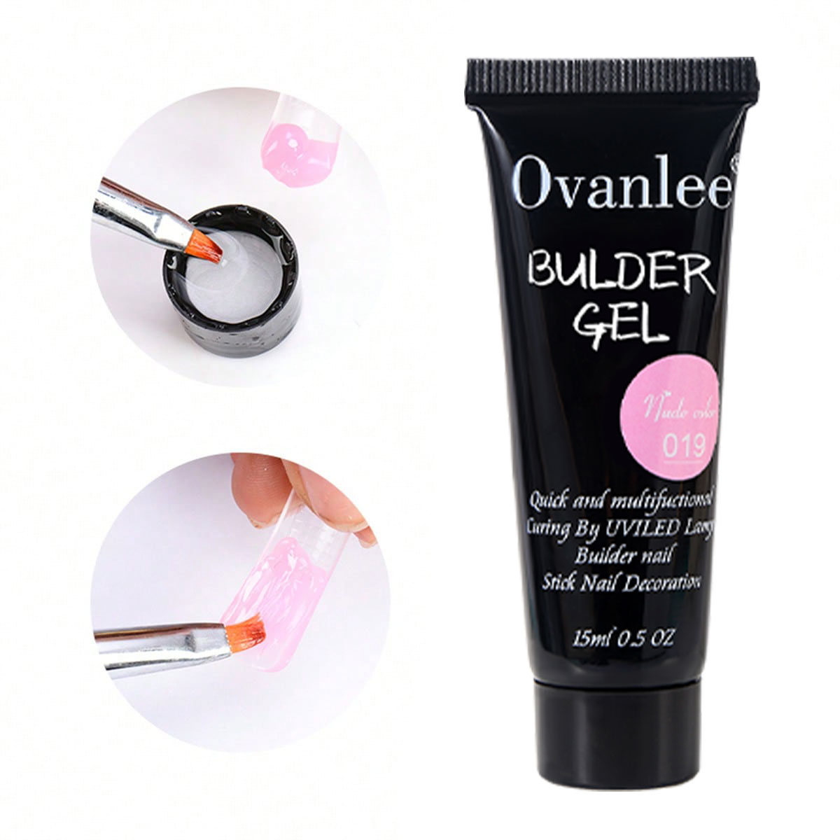 ชุดเจลต่อเล็บ Ovanlee 18 ชิ้น  - Nail Art Ombre บทวิจารณ์และราคา