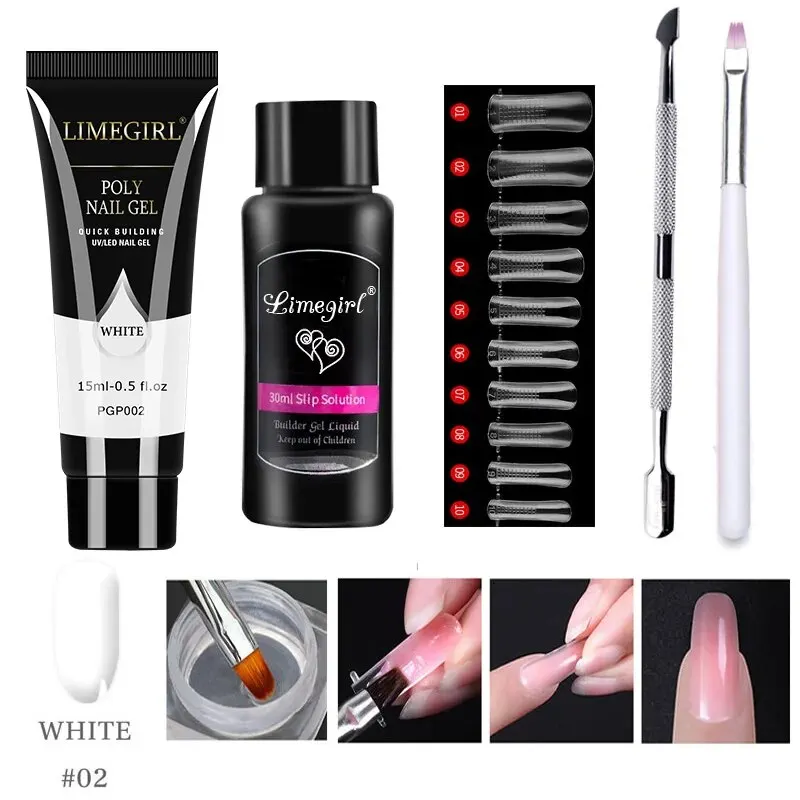 LIMEGIRL 15ml เล็บชุดเจล Quick - Nail Art Ombre บทวิจารณ์และราคา