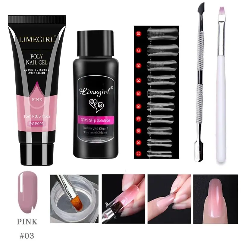 LIMEGIRL 15ml เล็บชุดเจล Quick - Nail Art Ombre บทวิจารณ์และราคา