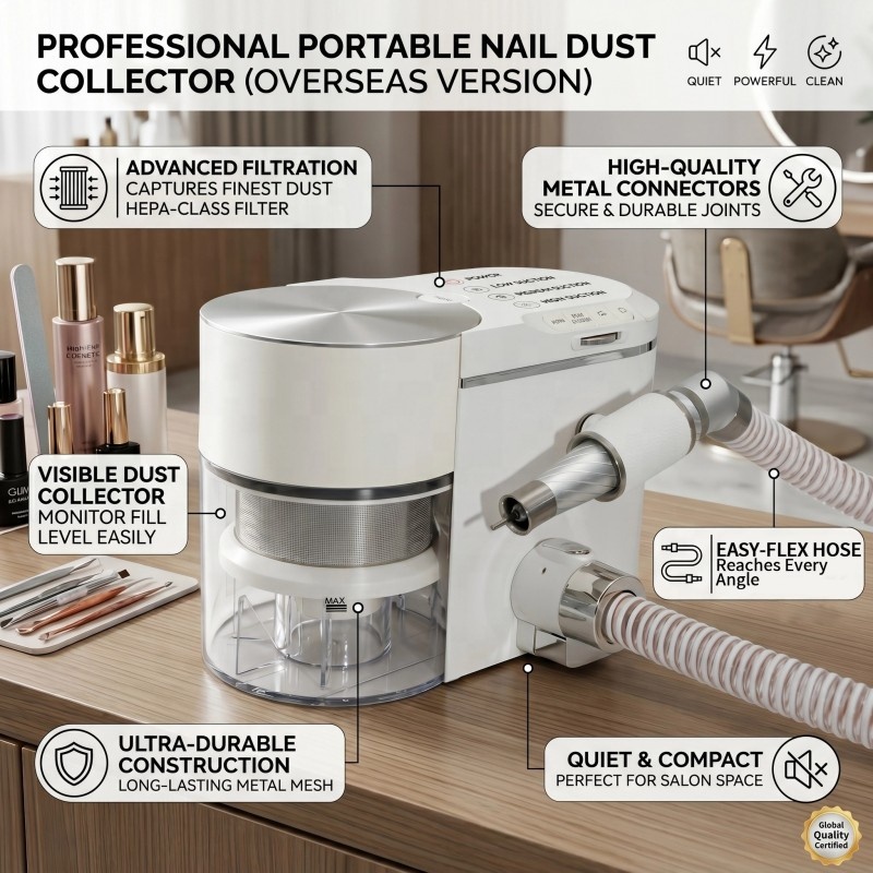 เครื่องดูดฝุ่นทำเล็บ 2-in-1 รุ - Nail Drill Machine บทวิจารณ์และราคา