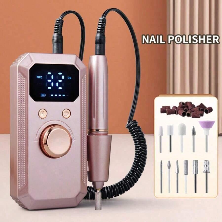 เครื่องเจียรเล็บไฟฟ้าแบบชาร์จไ - Nail Drill Machine บทวิจารณ์และราคา