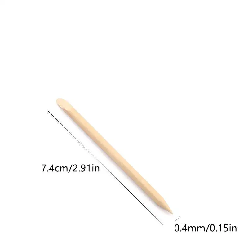 ไม้ดันหนังกำพร้าสำหรับทำเล็บ 1 - Nail Art Orange บทวิจารณ์และราคา